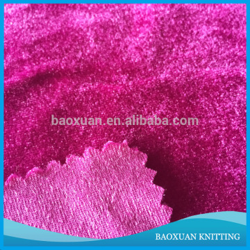 100% polyester high quality korea velour for banquet table cloth