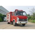 Kama 4 * 2 Motor de bomberos de rescate de emergencia Camión de lucha