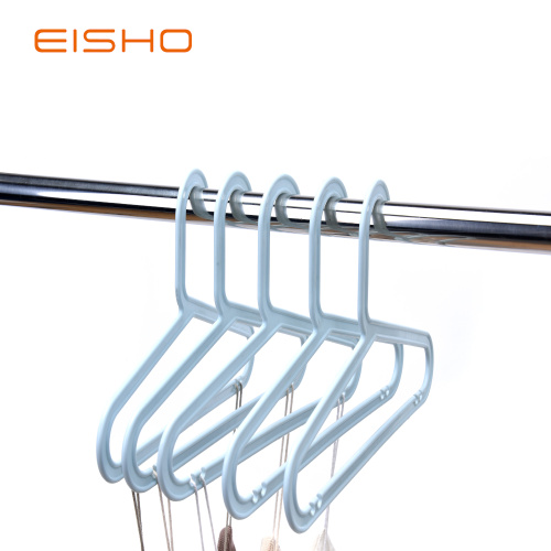 EISHO Durable Small Plastic Hanger For Drying Clothes