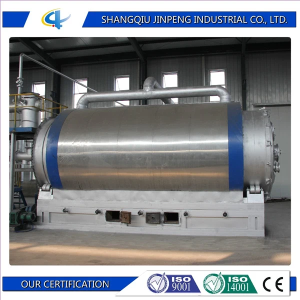 High Quality Rubber to Oil Pyrolysis Plant