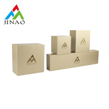 Handmade Gold Leatherette Jewelry Box Set