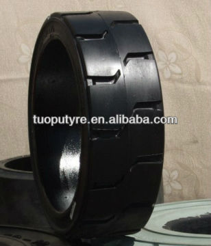 Press on band solid tyre 16x5x10 1/2