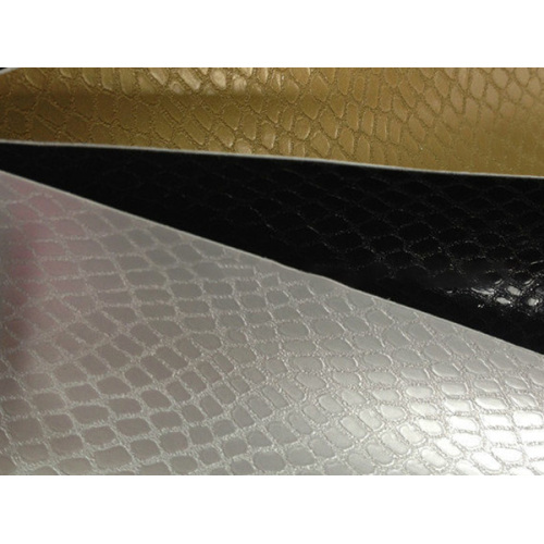 Snake skin vinyl wrap.