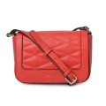 Rhomboids Quilted Soft And Smooth Genuine Crossbody Bags