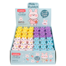 Milk Rabbit Shaped Erasers: Best Stationery Supplier for Students