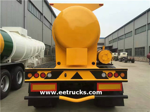 Lenters sulfuric acid tanker trailers