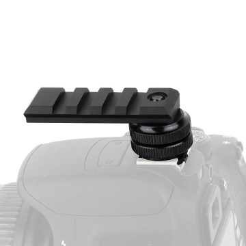 Camera Flash Hot Shoe Picatinny Rail Adapter