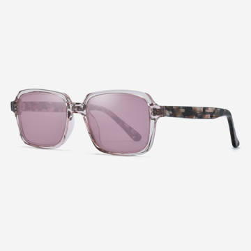 Rectangular Acetate Women's Sunglasses