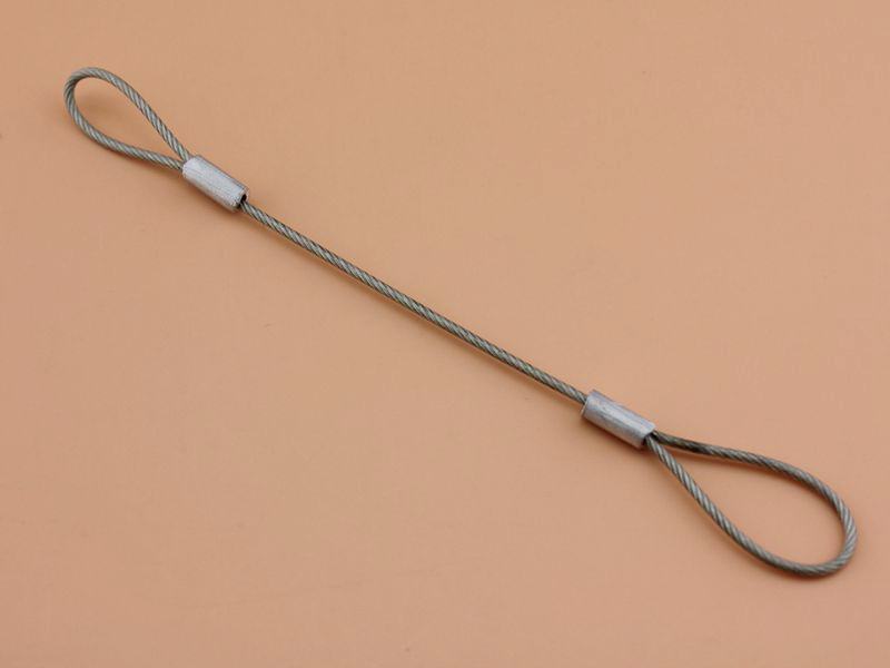 Rozsdamentes acél pánt kábelköteg biztonsági huzal