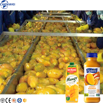 Full Automatic Fruit Juice Filling Production Line for Concentrated Mango Juice