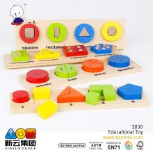 1030 Educational Toy Baby Product wood shape Sorter Board