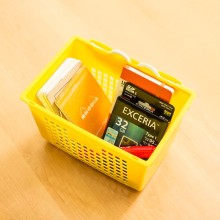 Plastic Storage Basket With Double Hooks Storage Basket With Hook