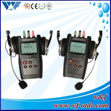 Cheap but high quality Fiber-Optic Telphone duplex communication Optical Talk Set
