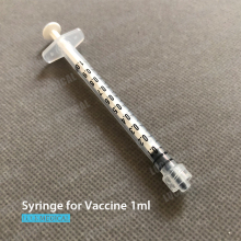 Syringe Luer Lock Without Needle for Vaccine Injection