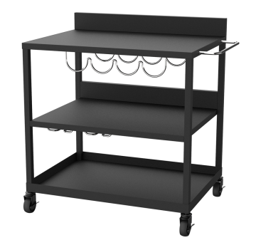 Powder Coated Gas Plancha Trolley