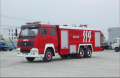 8 ton Steyr torrt pulver Fire Truck Euro2
