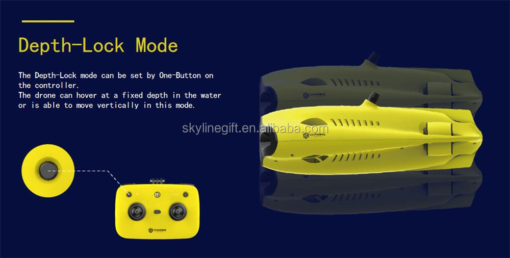 Gladius mini Underwater Diving to 330ft Drone with movable 4K Camera