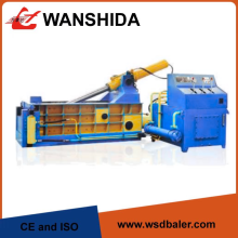 Scrap metal recycling waste processing baler