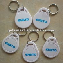 White Strong plastic NFC Keyfobs