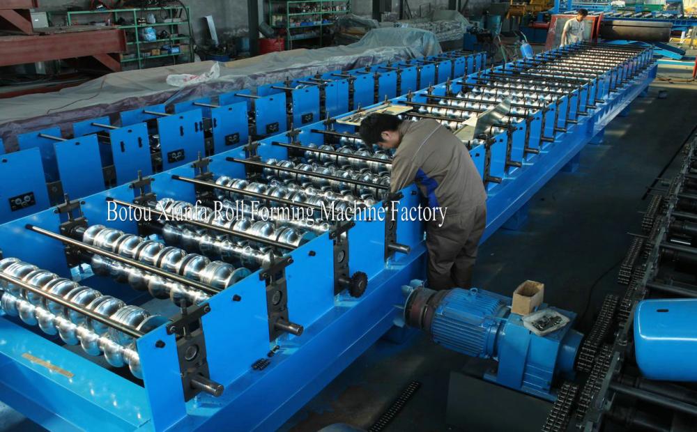 Color Steel Glazed Roofing Forming Machine