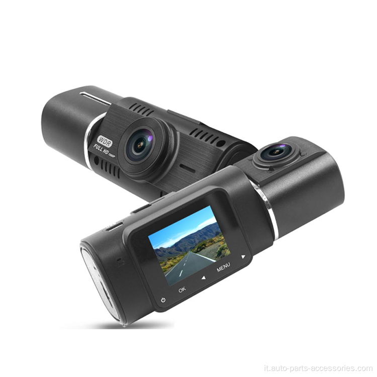 touchscreen del registratore della fotocamera con GPS