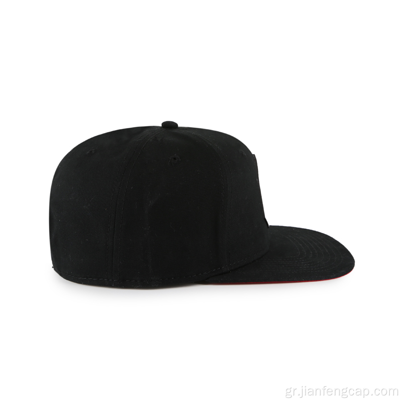 Προσαρμοσμένο σχέδιο Καουτσούκ snapback λογότυπο