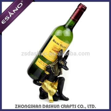 Decorative animal wine bottle holders