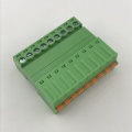 9pin male to female pluggable spring terminal block