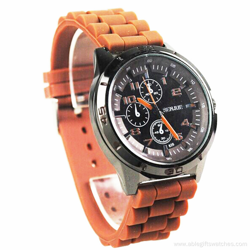 New Arrival Boys Sport Silicone Strap Watch