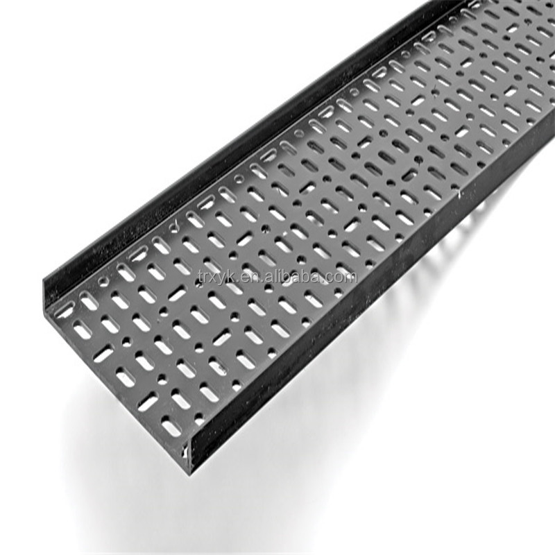 galvanized cable tray perforated