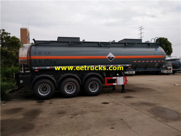 18000L Tri-axle Dilute Sulphuric Acid Transport Trailers