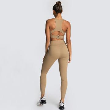 Sexy Dry Fit Bodybuilding Meisjes Yoga Set