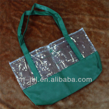 handmade folding portable plastic bag for hotels