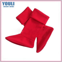 Hign Quality Original Wellington Fur Fleece Cable Knitted Liners Welly Rain Boot Socks