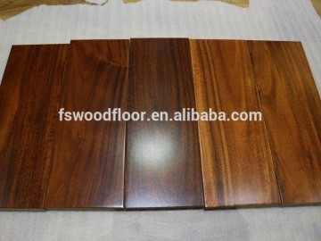 Golden acacia engineered hardwood flooring