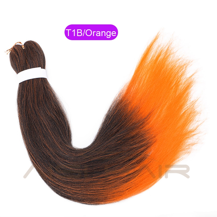 Aisi Hair High Quality Cheap Price Ombre Color Jumbo Fiber For Women Pre Stretched Synthetic Crochet Braiding Hair Extensions