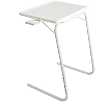 Adjustable Folding Laptop Table with Cup Holder - Mate Foldable Table