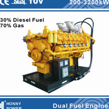 Dual/ Multi Fuel Generators (diesel fuel, HFO, Nature Gas, Biogas)