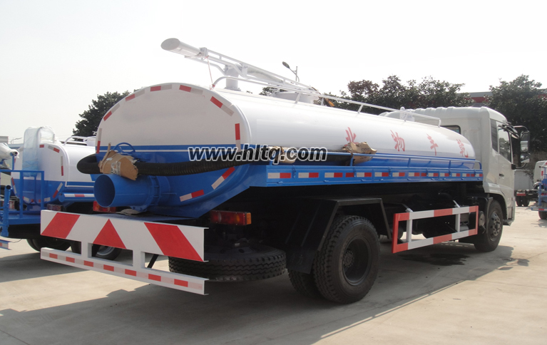 Fecal tank truck