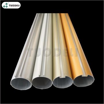 Aluminum O-shaped Pipe Baffle Ceiling System