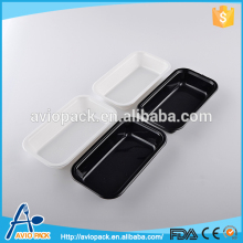 Eco friendly microwaveable plastic CPET plain lunch box