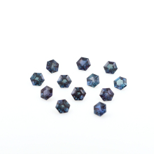 Hexagon Cut Lab Created Alexandrite Gemstone wholesale