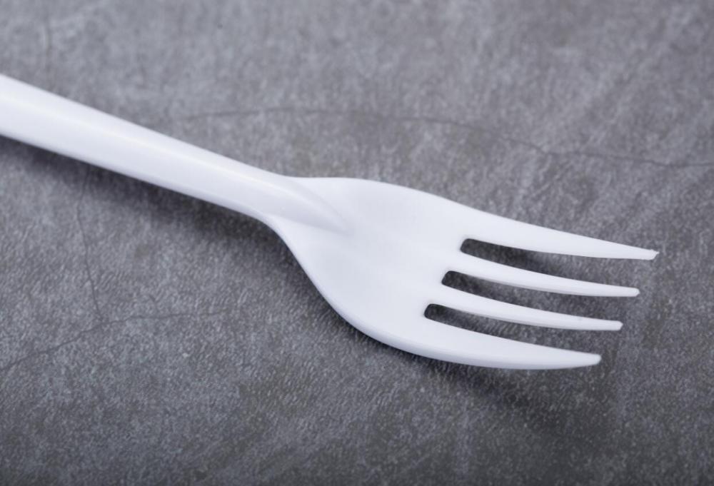 Plastic Fork with Tissue