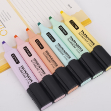 Customized ZEYAR Highlighter Pens: Pastel Colors, Chisel Tip, Quick Dry - OEM/ODM Available