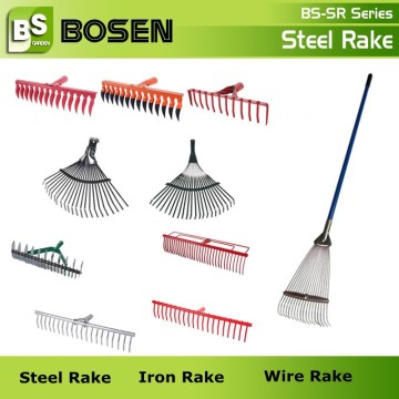 Professional Garden Iron Rake