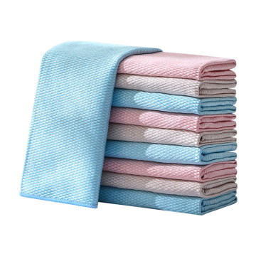 Microfiber Fish Scale Cleaning Cloth