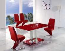 Glass table glass dining table XS-1208