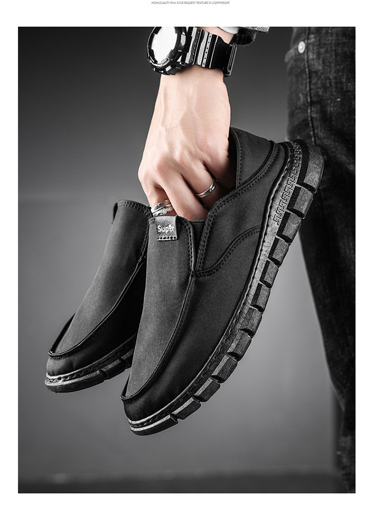 2021 New Umbrella Cloth  Pedal Breathable Men's Shoes Foot Lazy Men's Casual Shoes