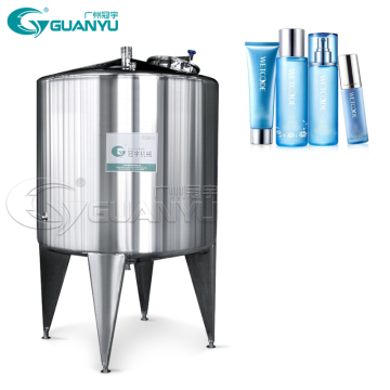 Movable Liquid Soap Stainless Storage Tanks for Cosmetics and Shampoos