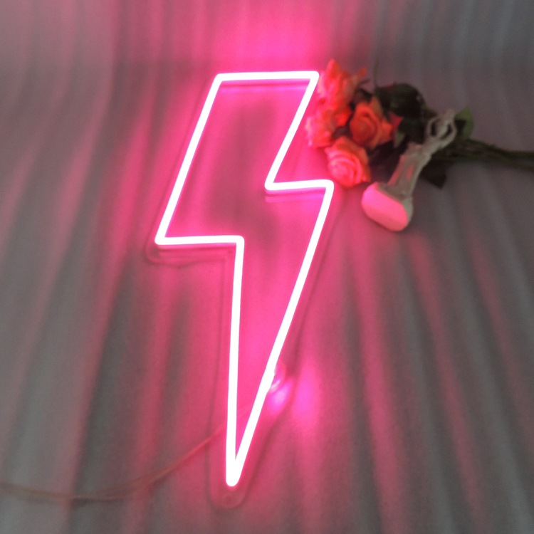 Neon sign dropshipping China custom small led lighting decorative neon wall sign illuminated letter customized neon signs